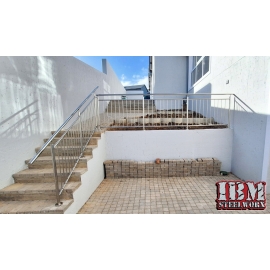 Stainless Steel Balustrades with Vertical stringers
